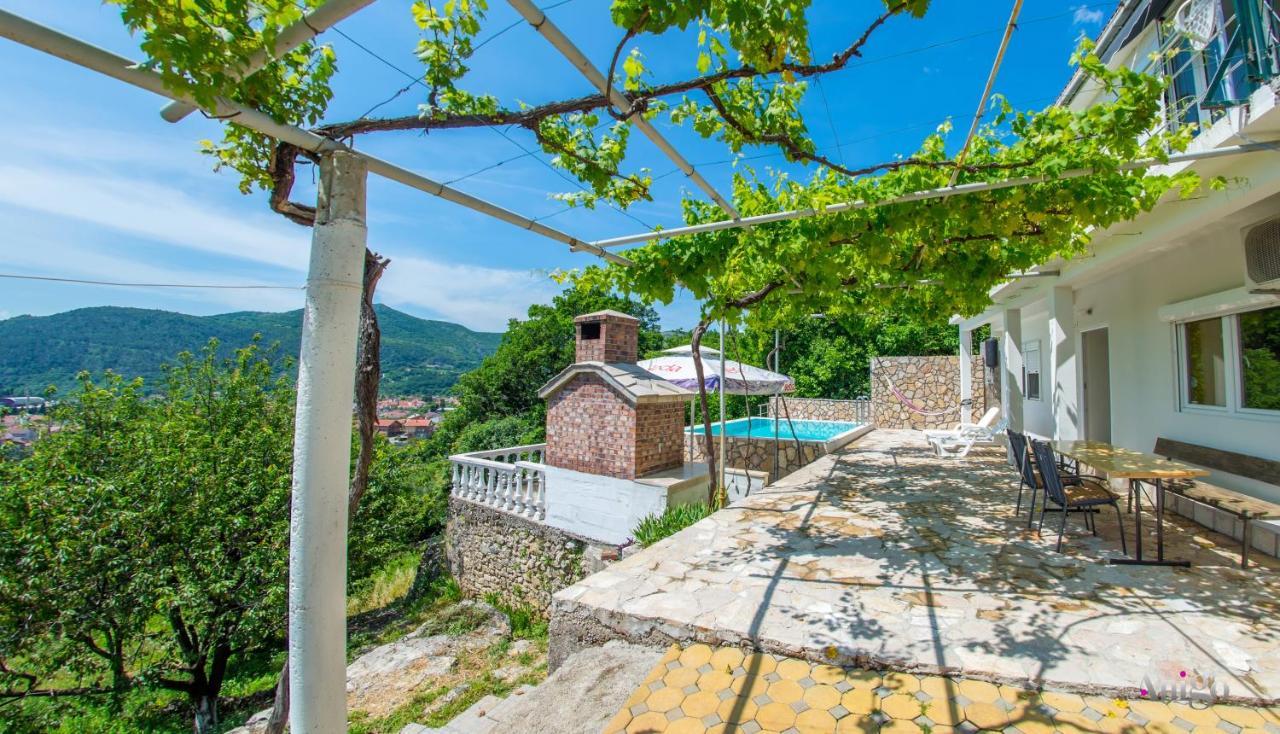 Perfect View Of Mostar - With Swimming Pool Exterior photo