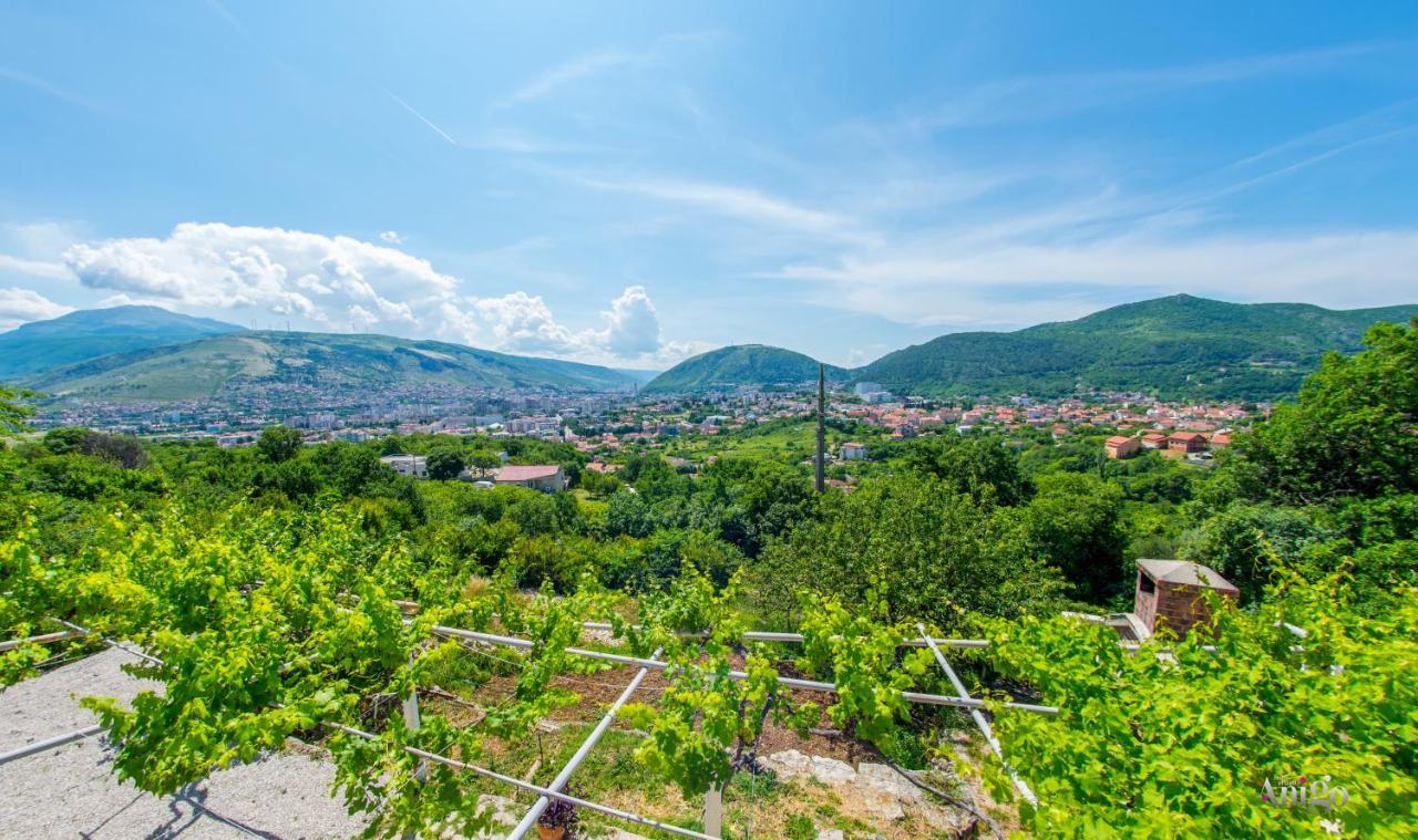 Perfect View Of Mostar - With Swimming Pool Exterior photo