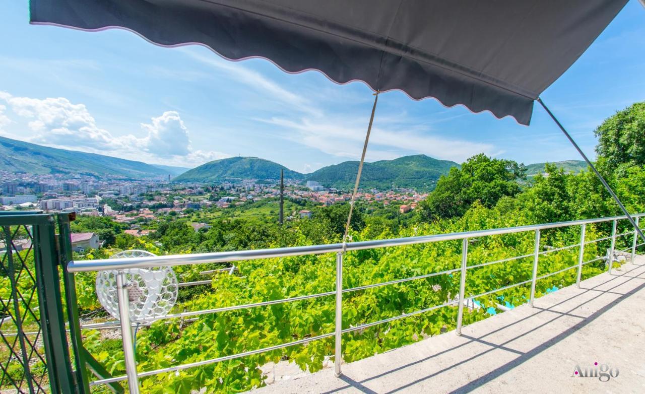 Perfect View Of Mostar - With Swimming Pool Exterior photo